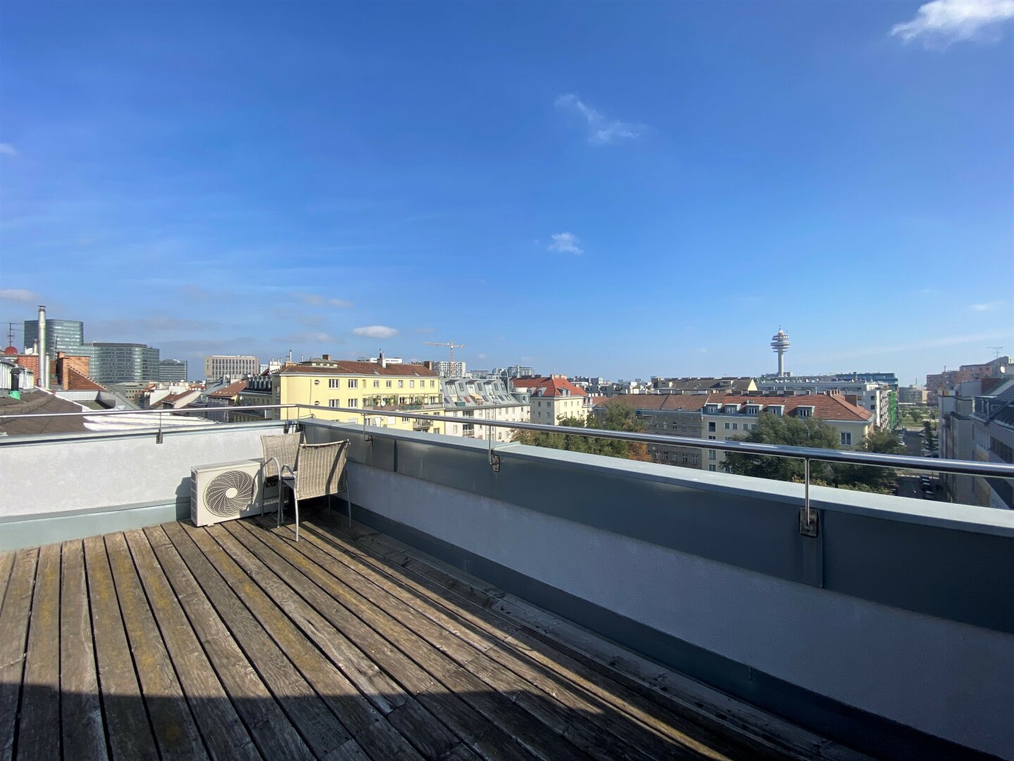 Sonnige Etagenwohnung mit 2 Terrassen - nahe Hauptbahnhof